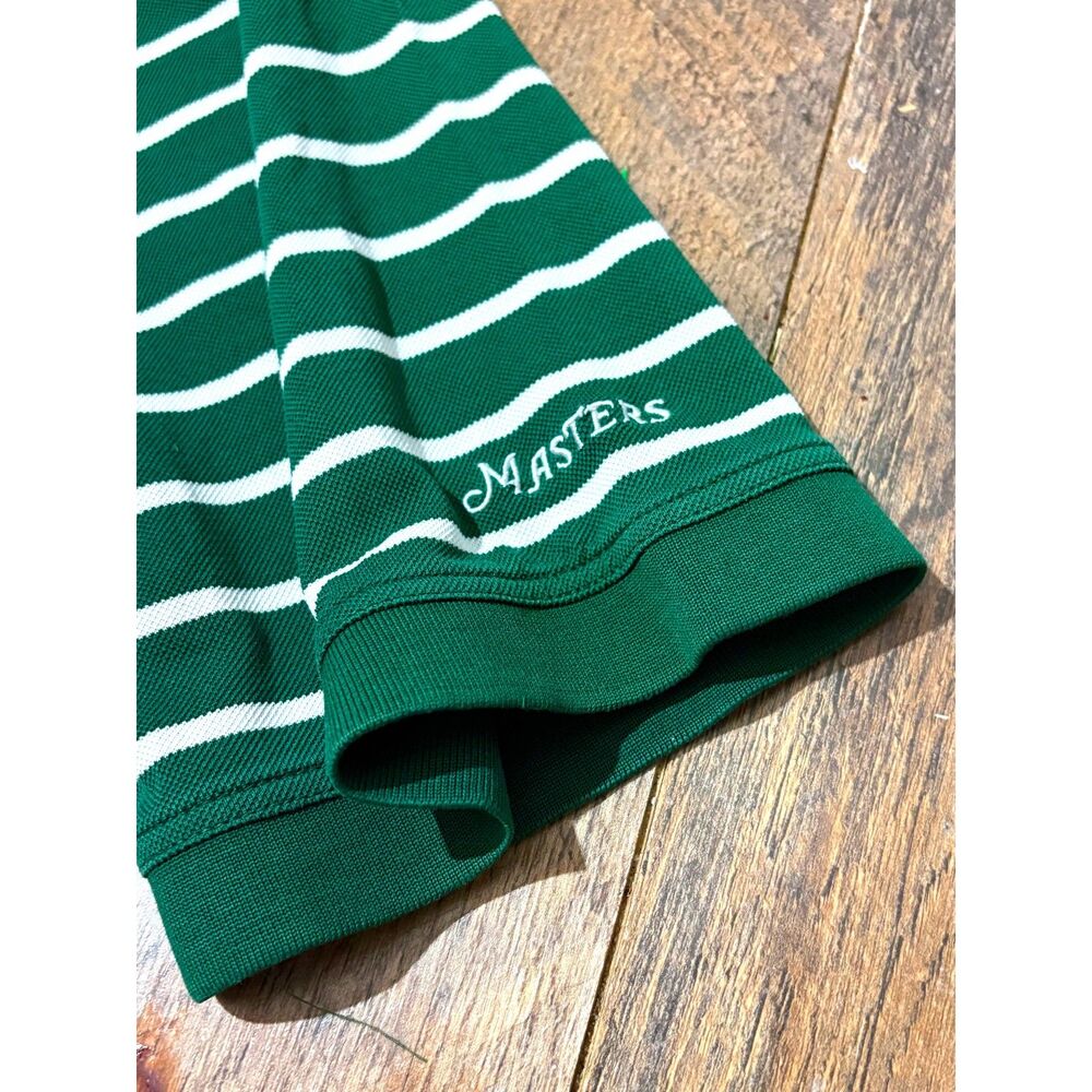 Masters Tournament Golf Polo Shirt Striped Masters Collection - Picture 3 of 3